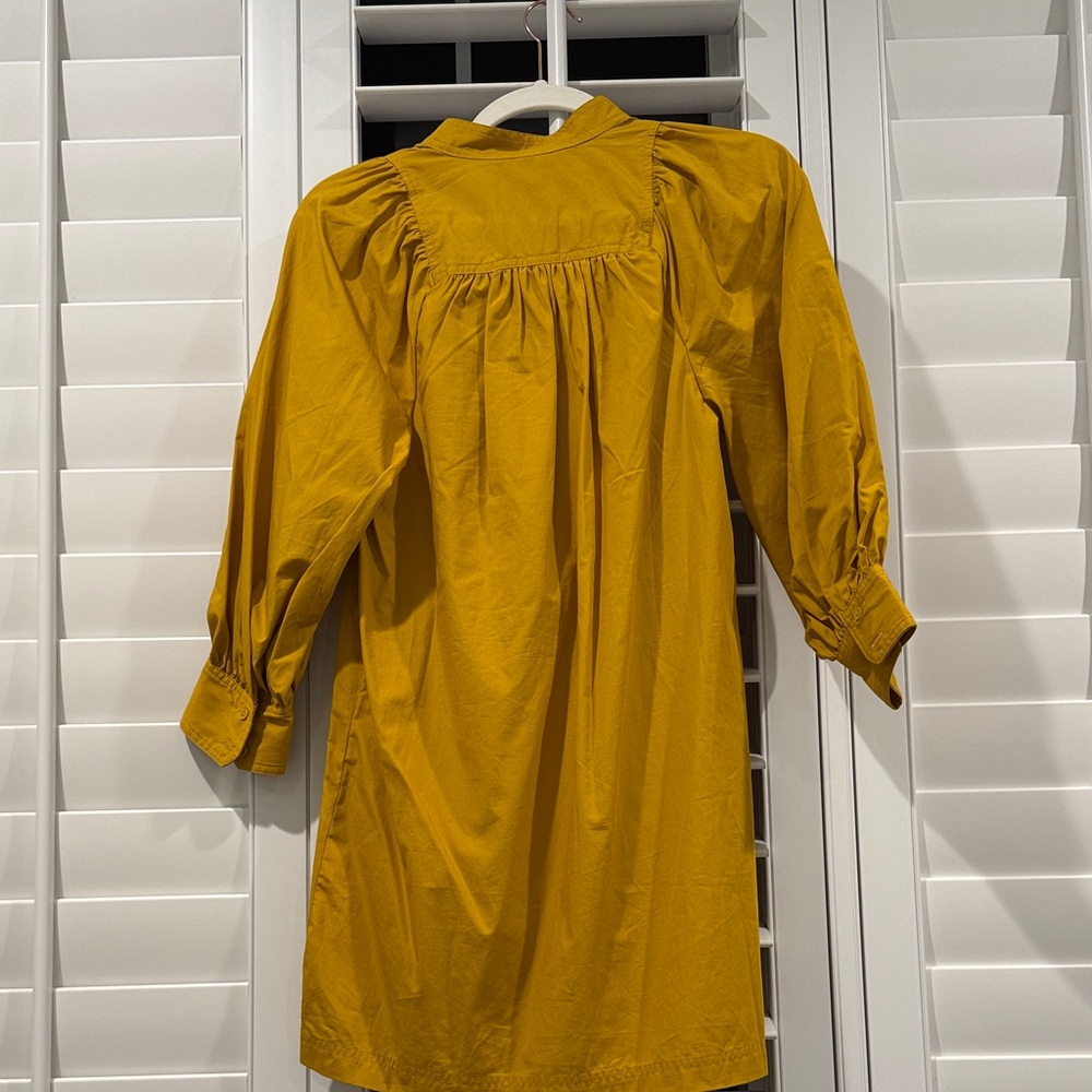 Banana Republic Golden Yellow Mini Dress - Picture 5 of 6